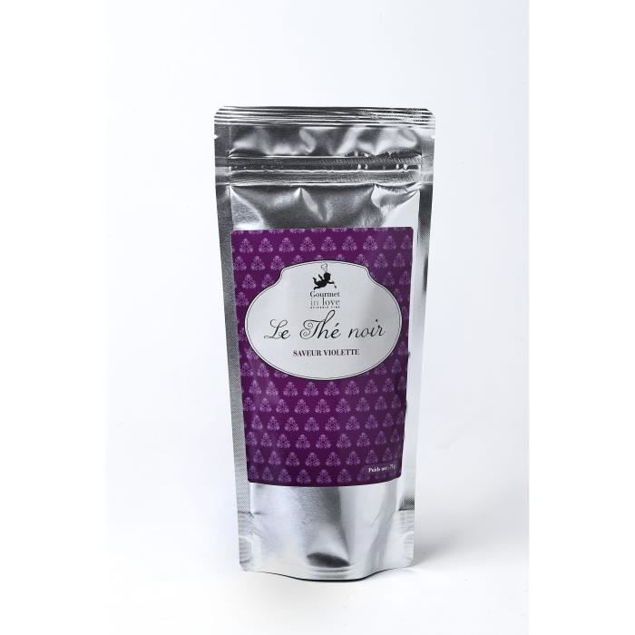 GOURMET IN LOVE Thé Saveur Violette Zip Pack - 75 g