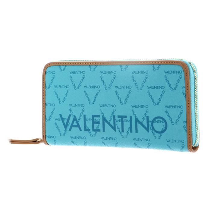 VALENTINO Liuto Zip Around Wallet Turch / Multi [201855] -  porte-monnaie porte monnaie