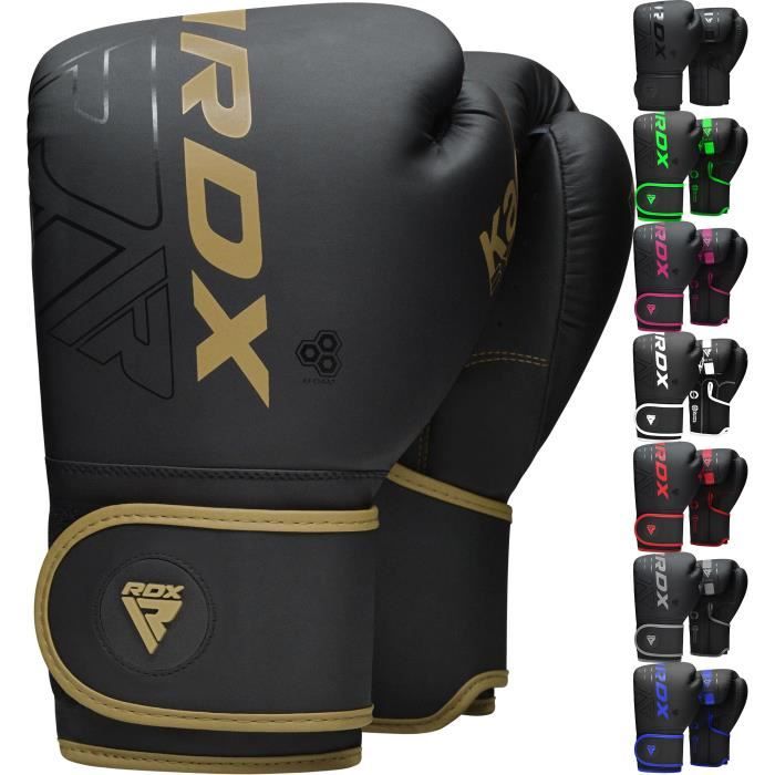 Gants de boxe RDX, gants de combat pour kickboxing, gants mu