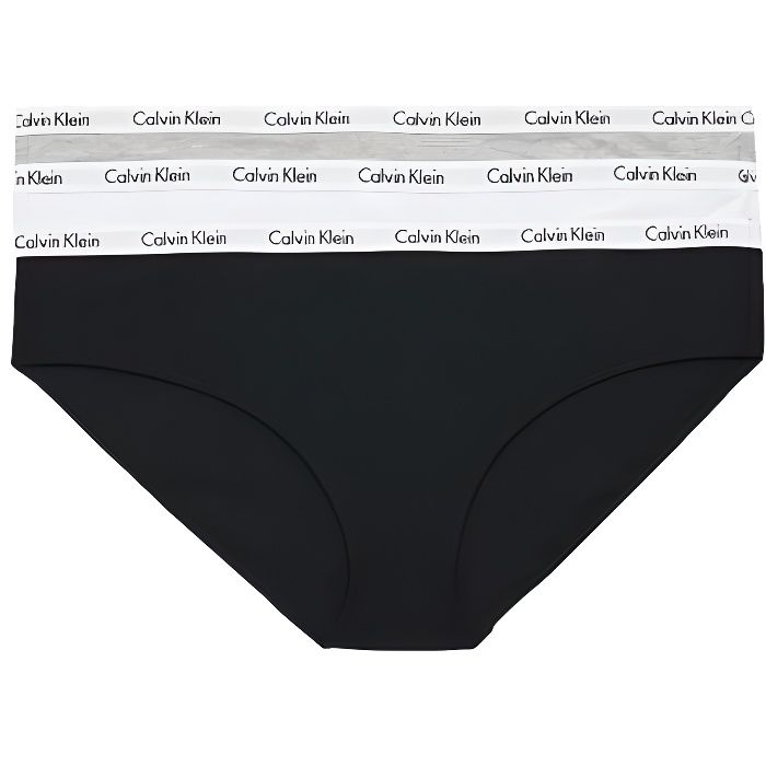 Culotte femme Calvin Klein Qd3588e Pack De 3 99...