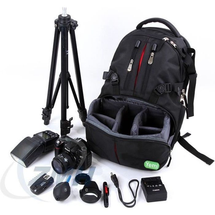 Sac à dos étanche pour photographie, sac pour ordinateur, sac de voyage, sac à dos pour appareil photo reflex