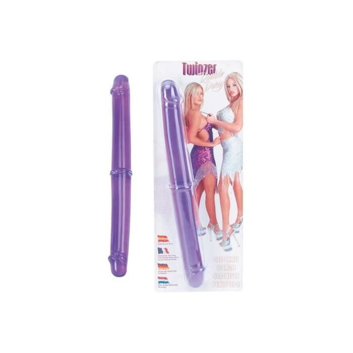Sextoys / Godemichet - Rabit - Vibromasseur / Godemichet - Rabit - Vibromasseur - Double gode Twinzer - 32 cm
