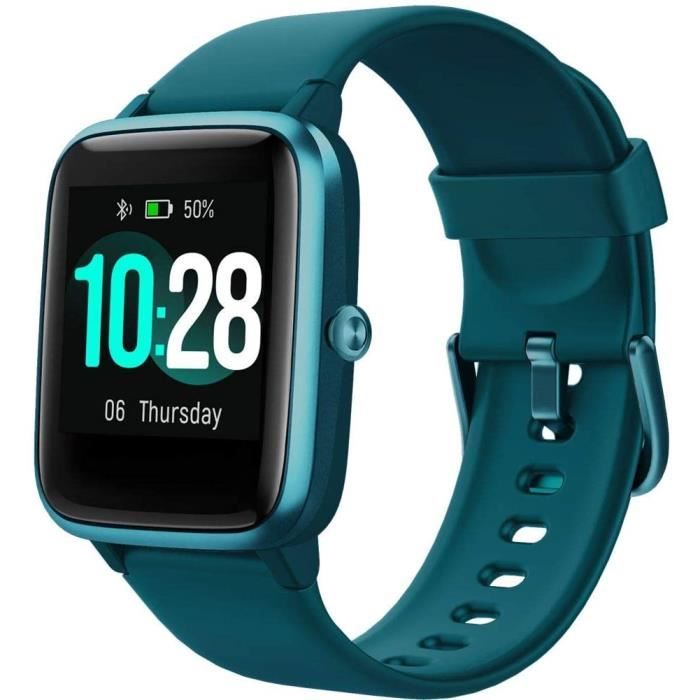 Montre Connectée Homme Femme, Smartwatch Compatible Xiaomi Android iOS Podomètre Montre Sport Cardiofrequencemetre Etanche IP68 GPS