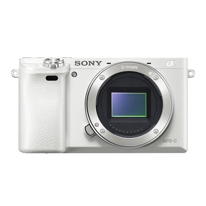 SONY ALPHA 6000 BLANC NU GARANTI 3 ans