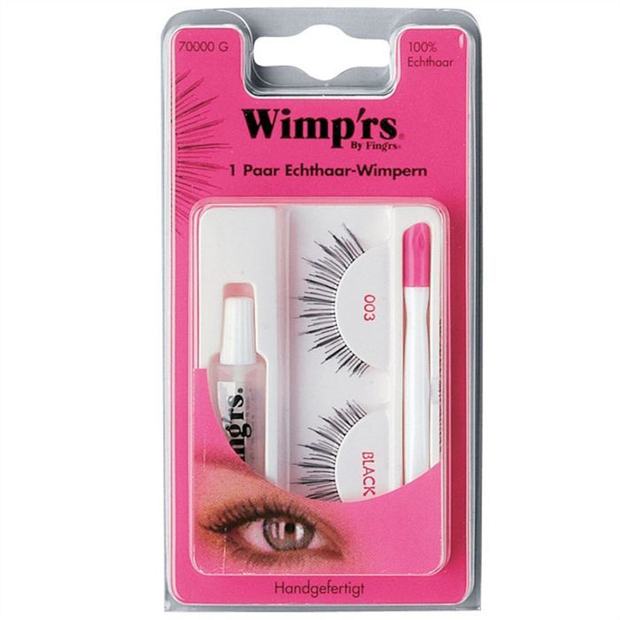 FINGR'S Faux cils en cheveux véritables