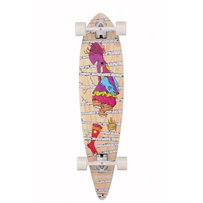 STREET SURFING Longboard Pintail 40- Woods