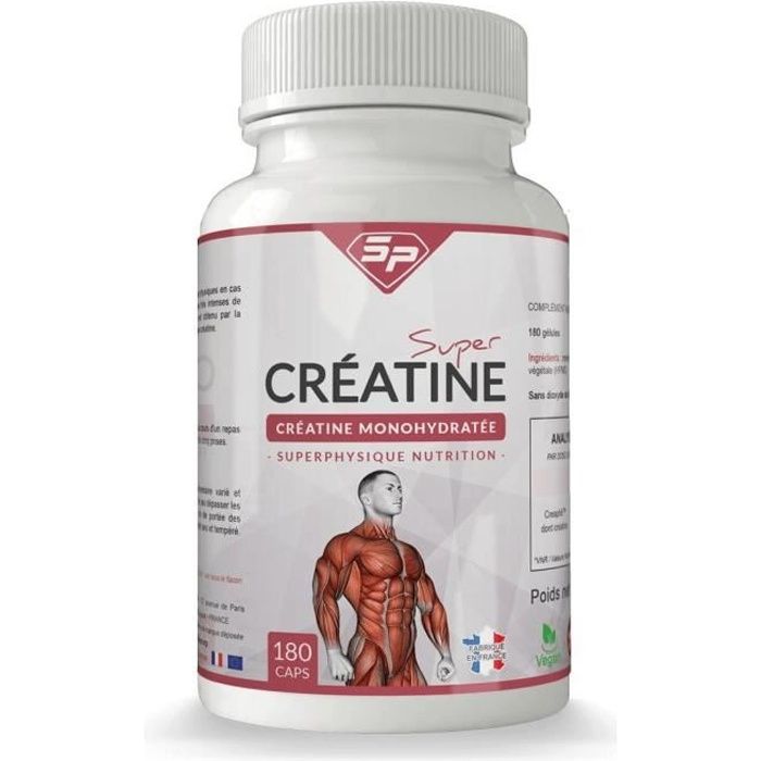 Super Créatine : créatine monohydrate en gélules