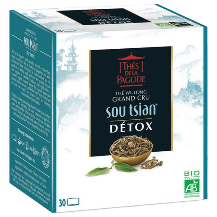 Thés de la Pagode thé Détox Sou Tsian bio 30 sachets