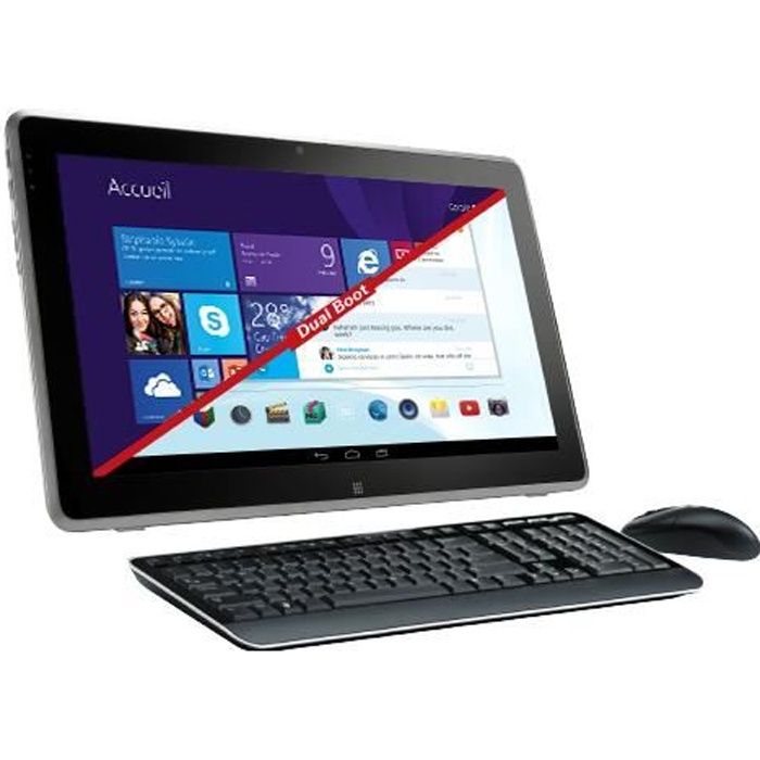 Thomson HYDEO100, 50,8 cm (20-), HD+, Intel® Celeron®, 2 Go, 500 Go, Android 4.4