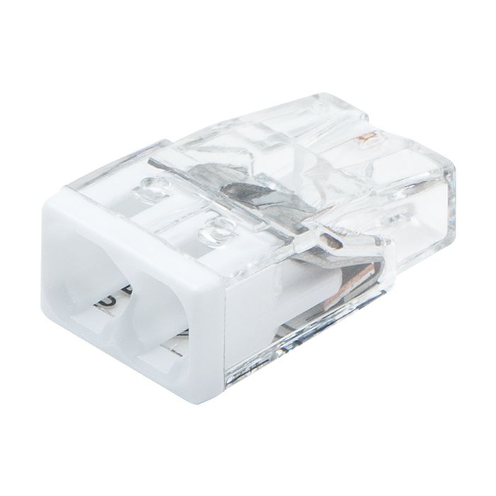 Flacon de 50 mini bornes 2 fils S2273 WAGO