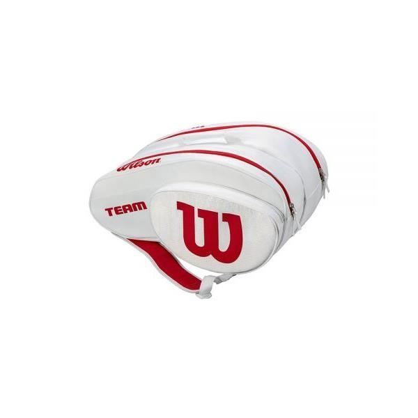 SAC DE PADEL WILSON PADEL BAG WHRD BLANC ROUGE