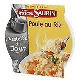 WILLIAM SAURIN Poule au riz assiette micro ondable - 285g