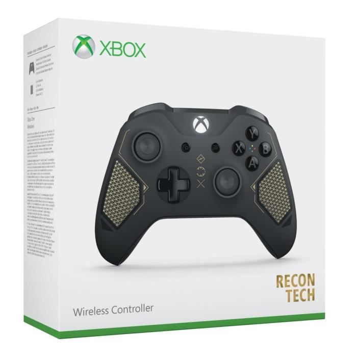 Manette Xbox Sans Fil Edition Spéciale Recon Tech