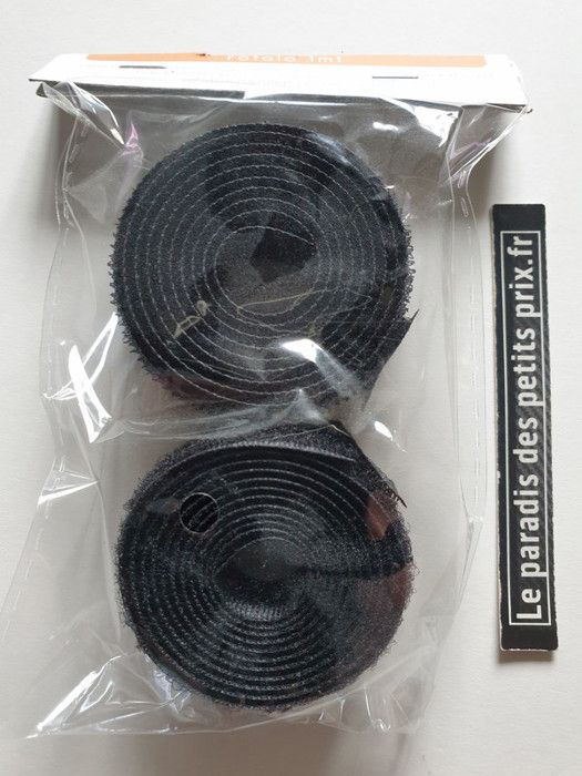 Ruban Auto-agrippant à Coudre Marron Clair 20 Mm De Large Rouleau De 25