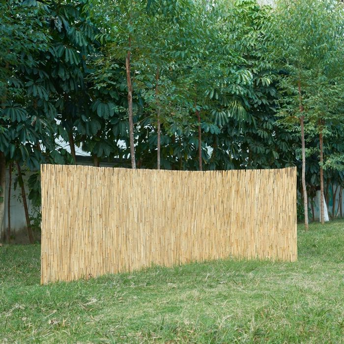 Canisse en roseau Abbateggio 160 x 300 cm naturel