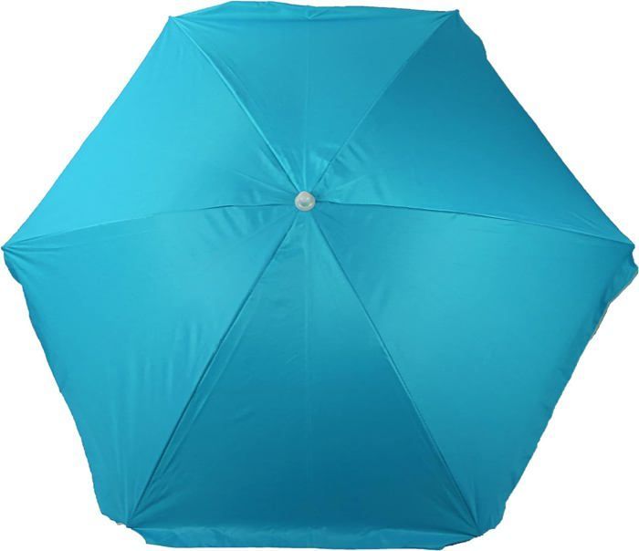 Parasol Blue Sky 160 Cm - Pour Plage, Piscine, Jardin - Protection UV, Pied Acier, Sac De Transport - À Partir De 14 Ans - 11