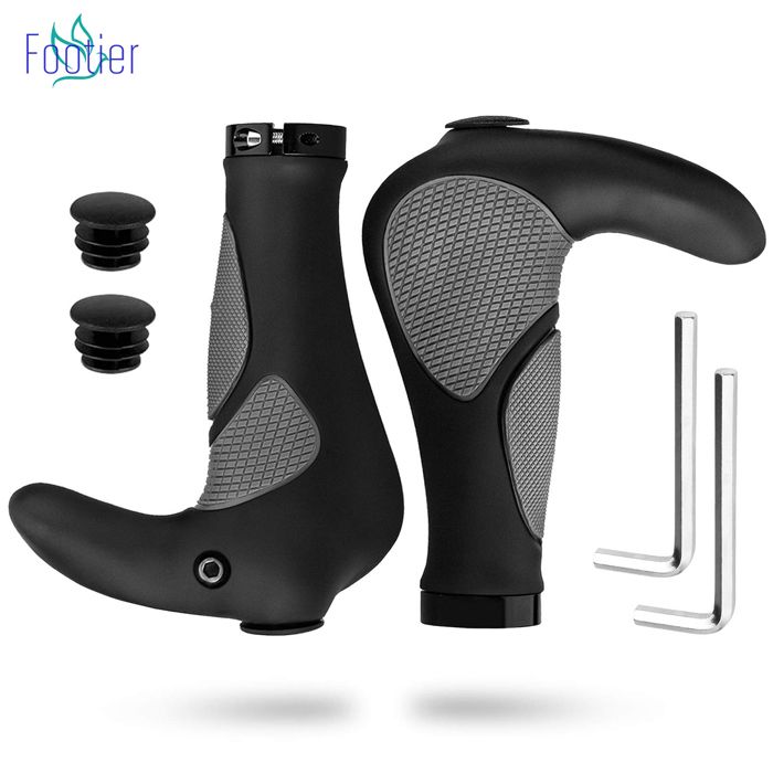 Poignée Guidon Vélo, Ergonomiques Anti-Dérapage, Pour VTT Et Routage, 22mm/25mm En Caoutchouc Blue, Pour Les Cyclistes En Montagne Et Route