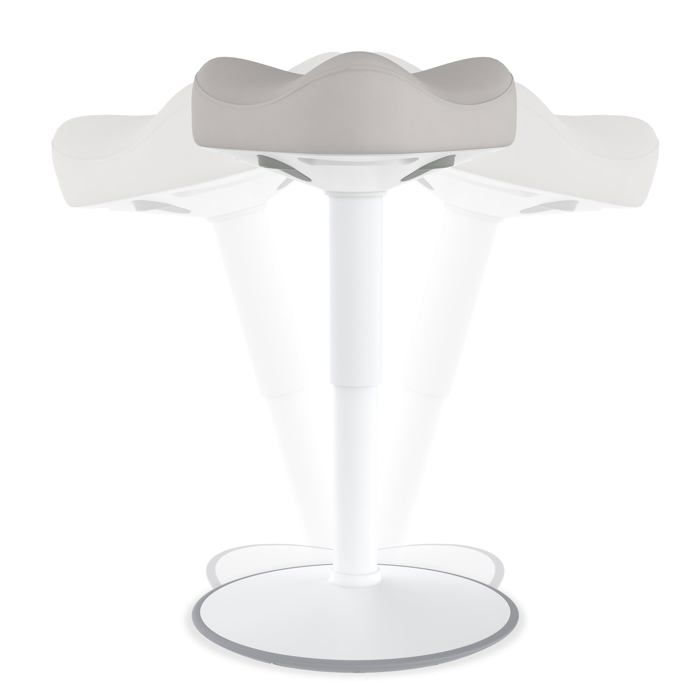 Tabouret Ergonomique Réglable UISEBRT - Hauteur De 43 à 61 Cm - Stable Et Antidérapant Pour Bureau Ou Salon - 8