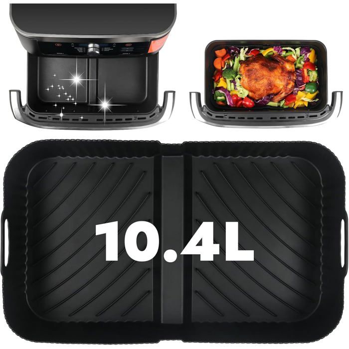 TNOSNO 150 Pièces Papier Cuisson Air Fryer Ninja 10.4L, Papier Cuisson TNOSNO 150 Pièces Papier Cuisson Air Fryer Ninja 10.4L, Papier Cuisson