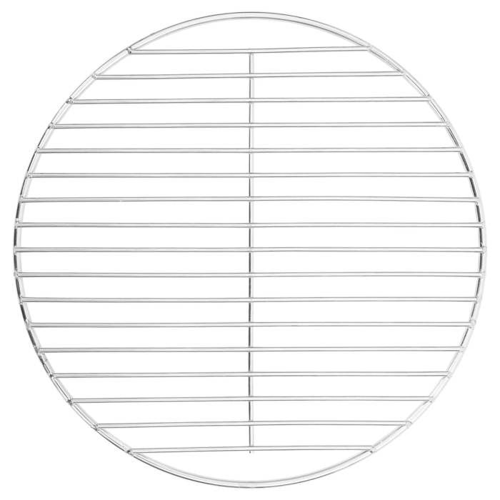 Grille De Barbecue Ronde En Fonte Wiltec 45 Cm - Idéale Pour Barbecue Boule Et Jardin