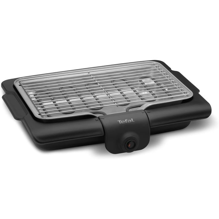 Barbecue Électrique Tefal Easy Grill BG1348F0 – 2100 W, Bac à Eau, Surface de Cuisson 35x21 cm