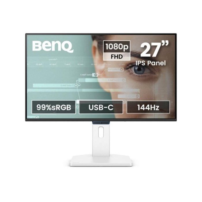 Monitor BenQ GW2790TC 27 FullHD 144Hz IPS USB C Bisel Ultrafino Altura Ajustable