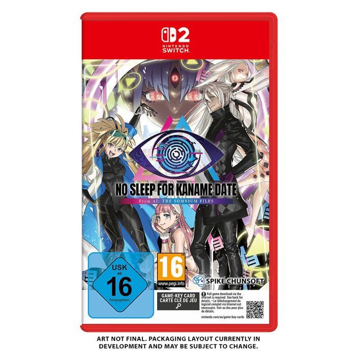 Jeu vidéo daventure détective Reef Entertainment No Sleep For Kaname Date Aiba Edition Nintendo Switch 2
