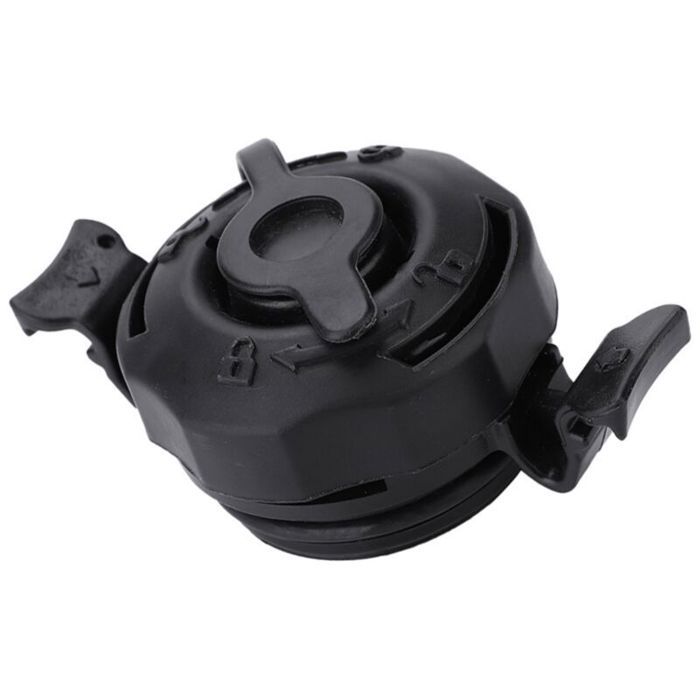 Bouchon valve matelas gonflable - Fermoir sécurisé 3 en 1 Compatible valves Intex 45 mm - Matelas gonflable - Noir
