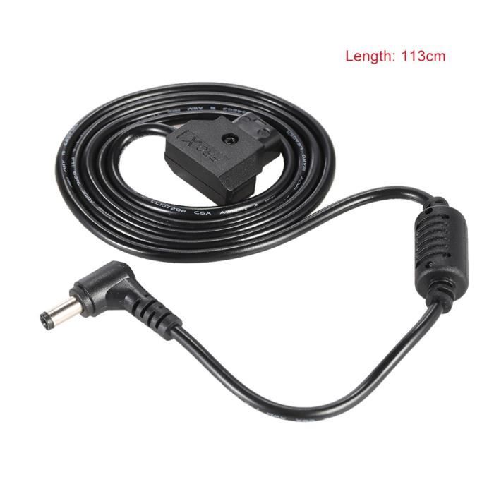 Connecteur D-Tap Mâle Andoer - Pour Alimentation De Batterie V-mount/Anton Bauer, Câble DSLR, 5 Pièces