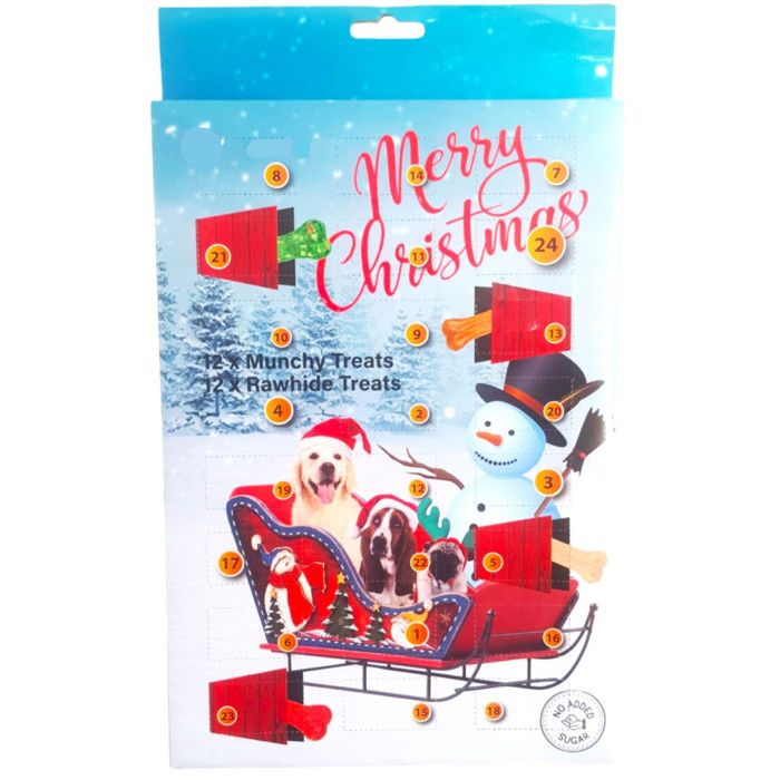 Meilleurs prix pour Calendrier de l'avent pour chien 4 x 6 friandises