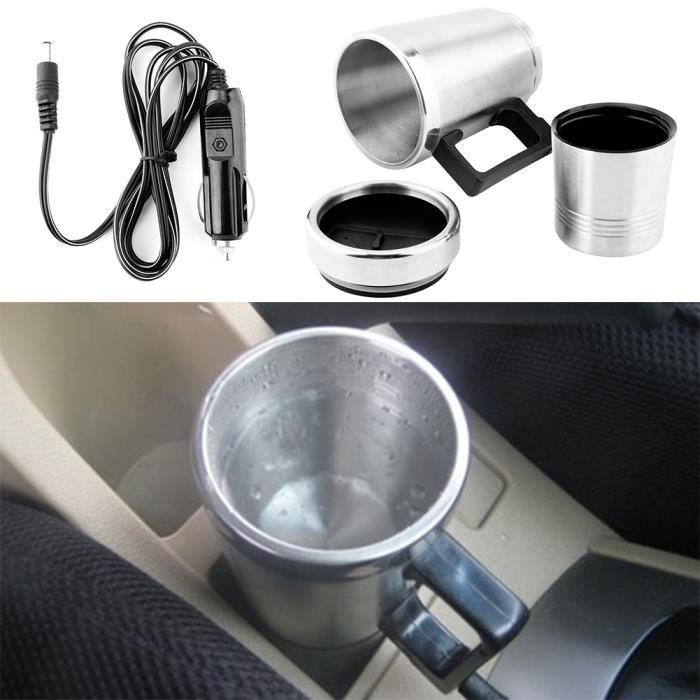 Bouilloire électrique - LAT - 12V - Acier inoxydable - Capacité 500 ml - Design convivial