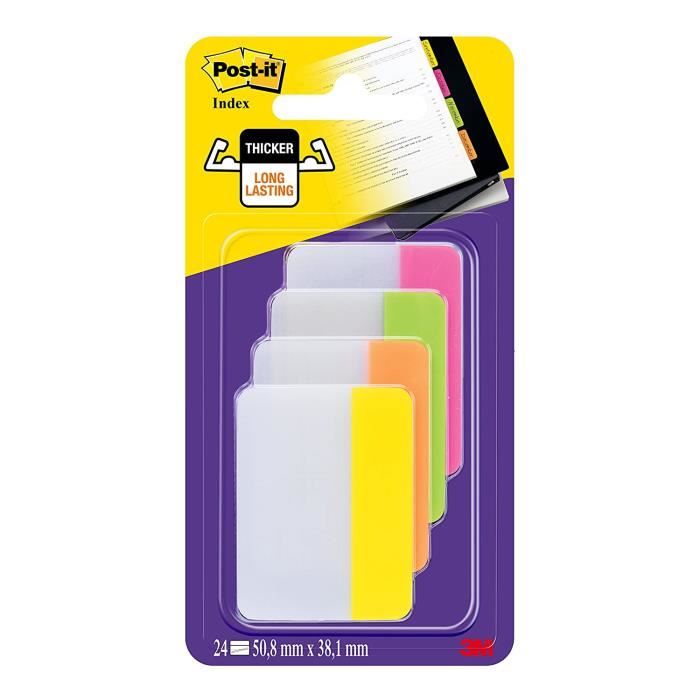 Marque-pages Post-It 686-PLOY EU Marque-Page Assortis 4171