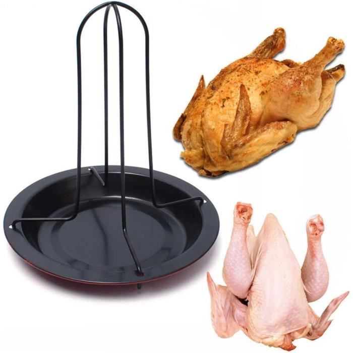 Cuisse De Poulet Support De Cuisses De Poulet Pour Grill - 5 Pièces, Pliable, Parfait Pour BBQ En Plein Air Poulet Grillé