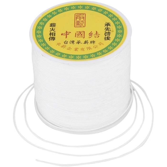 Craftdady Cordon En Nylon Tressé Pour Perlage, Nu0153uds Chinois