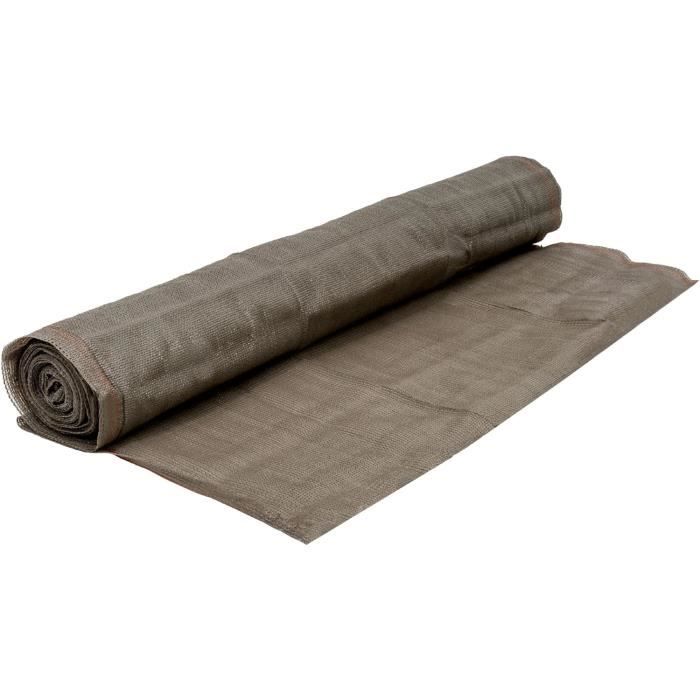 Brise Vue Haute Densité 1,5 X 10 M Gris Clair 300 Gr-M² Qualité Pro
