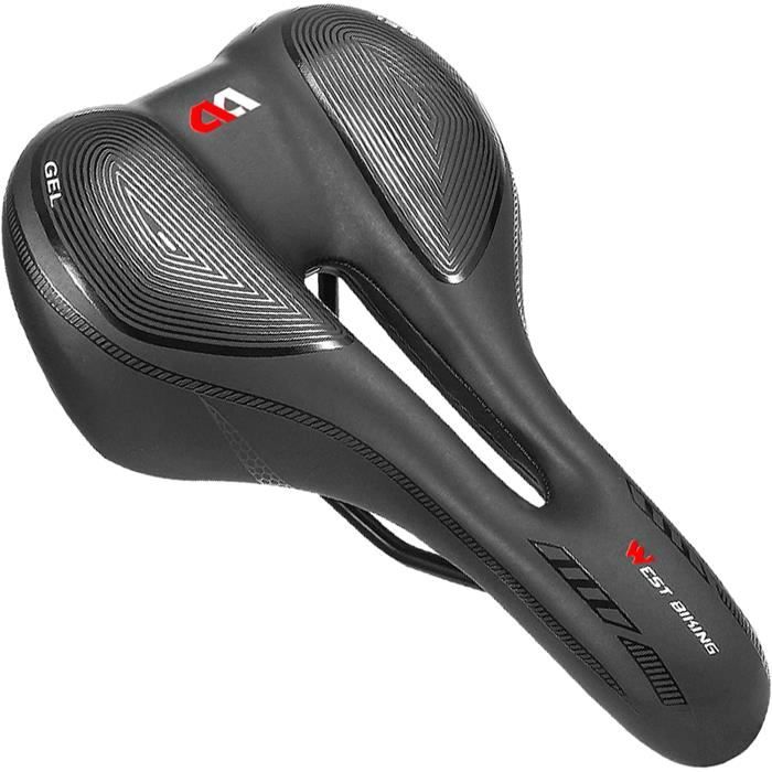 Selle de vélo confortable, selle de vélo pour femme et homme, selle de vélo