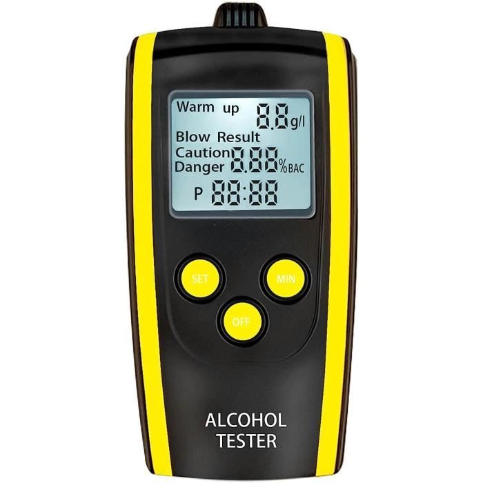Testeur d'alcool Alcootest de Poche Haute résolution pour Alcool