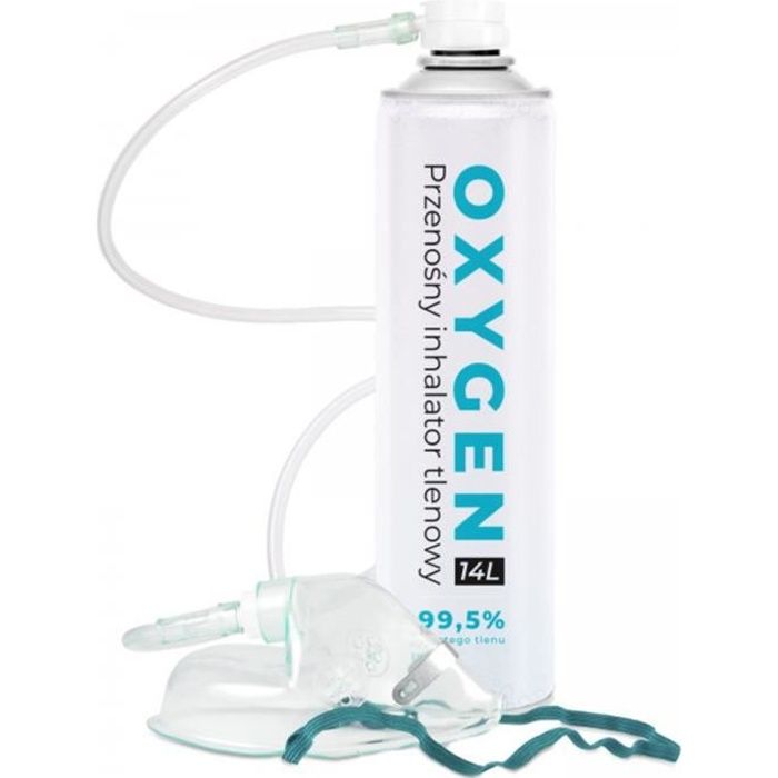 10 litres d'oxygène médical - livraison rapide et simple