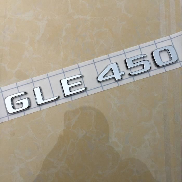 Mercedes C350 coffre arrière emblème insigne plaque signalétique décal