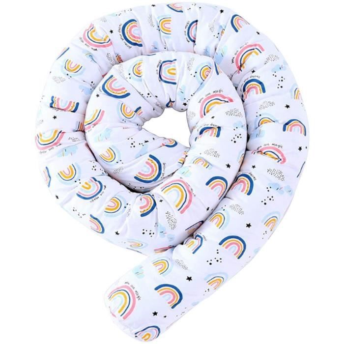 Tour de lit bebe 150 cm - contour de lit bébé tour de lit coussin boudin lit  bebe serpent contour de lit bébé garçon motif : [328] - Cdiscount  Puériculture & Eveil bébé