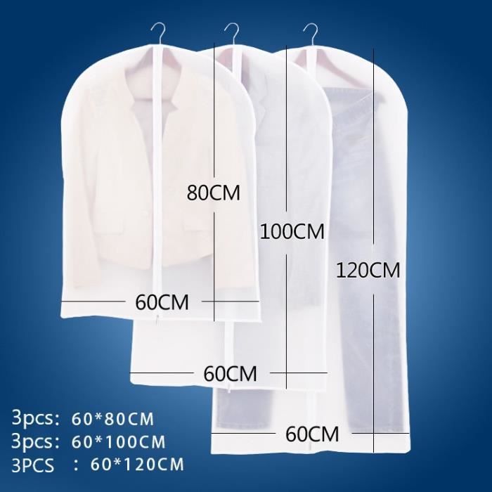 Housse De Rangement Portable Avec Poignées – 65x45x15 Cm, Revêtement PVC, Pour Couette, Linge, Oreillers
