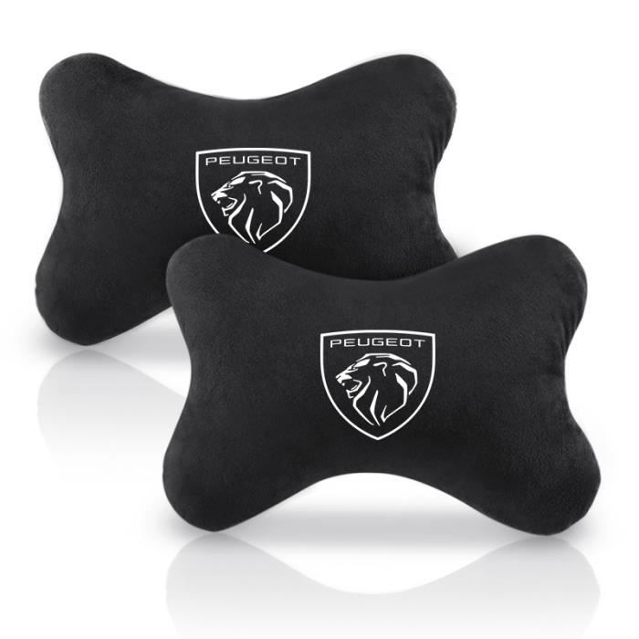 Lot De 4 Housses Appui-tête Universelles Noir - Protection Lavable Pour Voiture, SUV, Camion