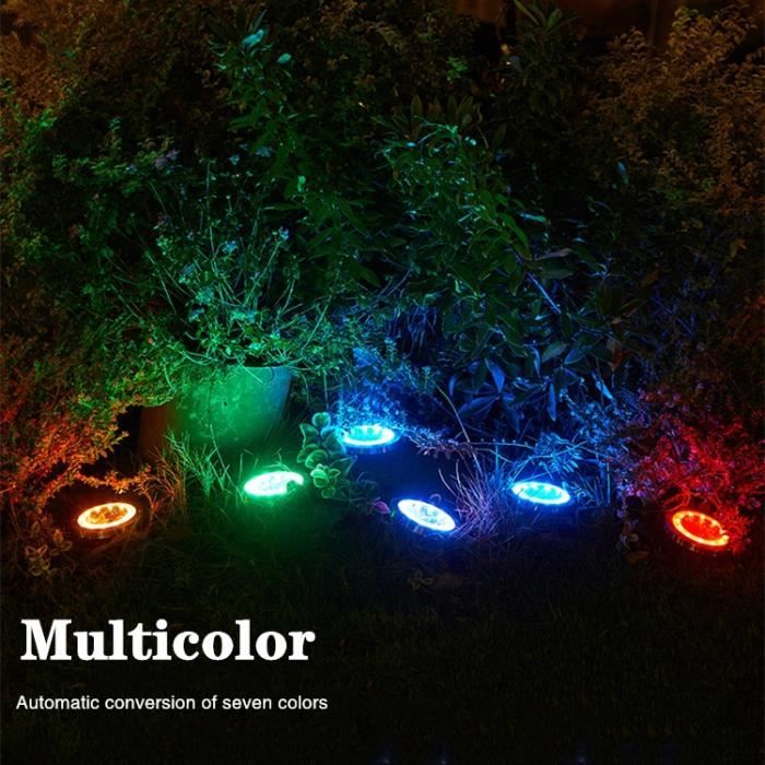 Borne Solaire - Lampe Murale Led Solaire Cour Jardin - Lumière Blanche