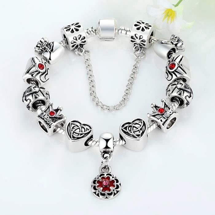 Charme Bracelet Argent 925 