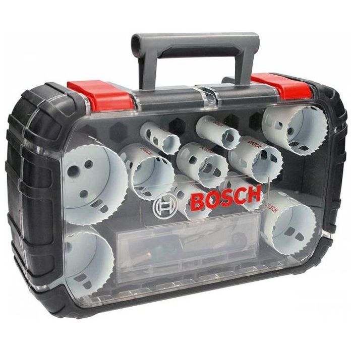 Coffret scies trépans Progressor 14 pièces Ø20 à 76 mm BOSCH