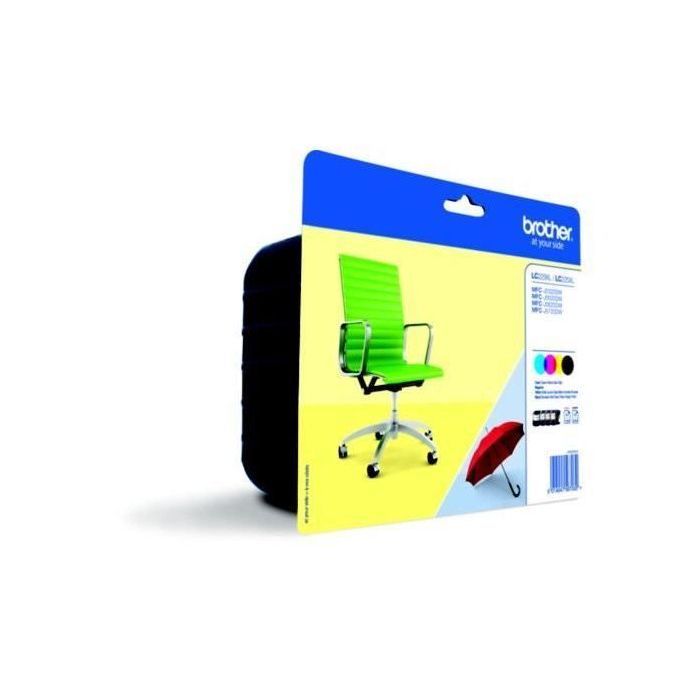BROTHER Pack 4 cartouches