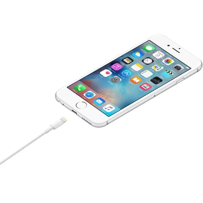 CABLING®Câble USB-C vers Lightning 50 cm Compatible Power Delivery pour  iPhone X-XS-XR-XS Max-8-8 Plus - Cdiscount Téléphonie