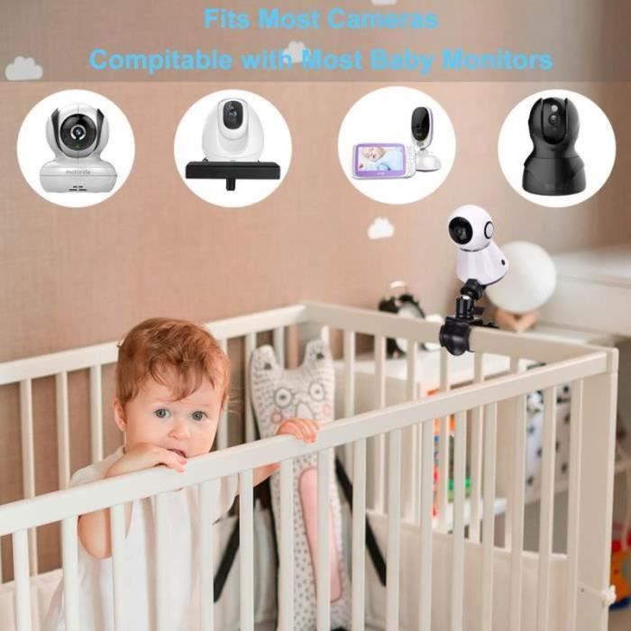 Support Flexible Pour Moniteur Bébé Bonoch BBM03 - Support Caméra Vidéo Réglable Et Sécurisé