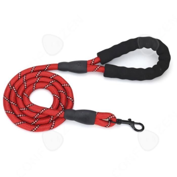 Comparer les prix de CONFO® 8 couleurs laisse de chien réfléchissant corde en Nylon Durable laisse pour animaux de compagnie bonne qualité pour [17D41B1]