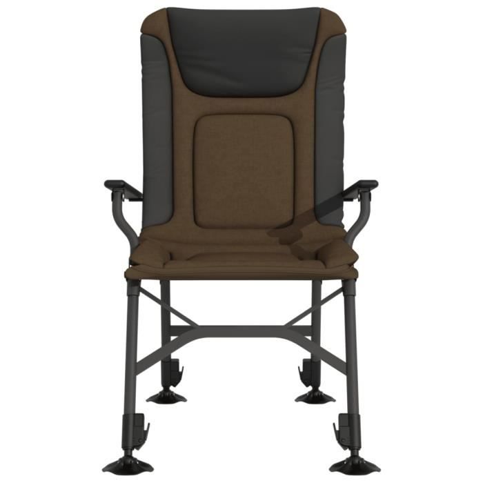Chaise Pêche à La Carpe NECO Professionnelle Pliante | Dossier Inclinable, Pieds Réglables | Charge Max 130 Kg - 5
